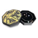 CritStones Arena Würfelteller Black Dragon (Yellow Lid)