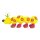 Nintendo Plüschfigur Wiggler 14 cm