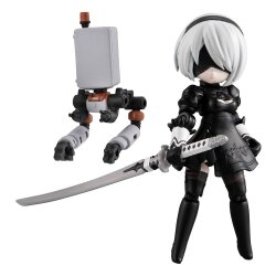 NieR: Automata Ver1.1a Desktop Army Actionfigur 2B 8 cm