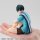 Blue Lock G.E.M. Serie PVC Statue Rin Itoshi Palm Size 9 cm