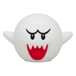 Super Mario Squishy Glo Silikon-Leuchte Boo 14 cm