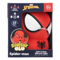Spider-Man Squishy Glo Silikon-Leuchte 15 cm