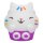 Gabby´s Dollhouse Squishy Glo Silikon-Leuchte Cakey Cat 15 cm