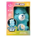 Die Glücksbärchis Squishy Glo Silikon-Leuchte Schlummerbärchi 15 cm