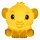 Disney Squishy Glo Silikon-Leuchte König der Löwen Simba 15 cm