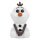 Die Eiskönigin Völlig unverfroren Squishy Glo Silikon-Leuchte Olaf 15 cm