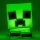 Minecraft Squishy Glo Silikon-Leuchte Creeper 15 cm