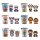 Rokimoto Blind Box Figuren 10 cm Wave 2 Display (12)