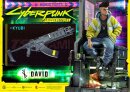 Cyberpunk: Edgerunners Real Elite Masterline Series Statue 1/4 David Deluxe Bonus Version 58 cm
