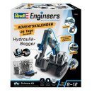 Revell Engineers Adventskalender Hydraulik-Bagger Modellbausatz