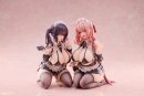Original Character PVC Statuen 1/5 2er-Set Koho Miya & Otsuhane Fuwari illustration by Ninoude 18 cm