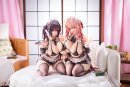 Original Character PVC Statuen 1/5 2er-Set Koho Miya & Otsuhane Fuwari illustration by Ninoude 18 cm
