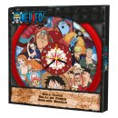One Piece Wanduhr