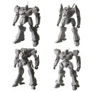 Armored Core Structure Arts Plastic Model Kits 4er-Pack...