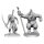 Pathfinder Deep Cuts Miniaturen unbemalt Xulgath Skirmisher & Stoneliege