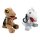 Jurassic World Plüsch-Schlüsselanhänger 13 cm Sortiment (12)