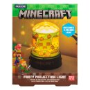 Minecraft Party Projektionsleuchte 13 cm