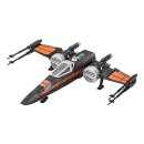 Star Wars Modellbausatz 1/78 Poes X-Wing Fighter 22 cm