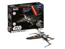 Star Wars Modellbausatz 1/78 Poes X-Wing Fighter 22 cm