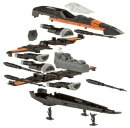 Star Wars Modellbausatz 1/78 Poes X-Wing Fighter 22 cm