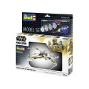 Star Wars Modellbausatz mit Basiszubehör 1/57 Carson Tevas X-Wing Fighter 22 cm