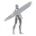 The Fantastic Four: First Steps Marvel Legends Actionfigur Silver Surfer 15 cm