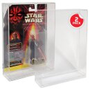 Evoretro Acryl Display Cases 2er-Pack für Actionfiguren