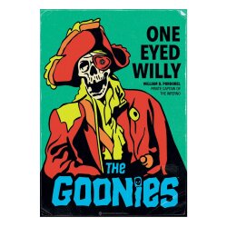 Die Goonies Kunstdruck 40th Anniversary One Eyed Willy Limited Edition 42 x 30 cm