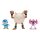 Pokémon First Partner Battle Figure Set Figuren 3er-Pack Bähmon, Plinfa & Rasaff