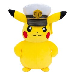 Pokémon Plüschfigur Captain Pikachu 20 cm
