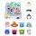 Squishmallows Squish-a-longs Minifiguren 8er Pack Set Series 2 Style 2 2,5 cm