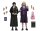 Wednesday Actionfiguren 2er Pack Wednesday Addams (Nevermore Uniform) and Enid 20 cm