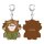 Monster Hunter Wilds Gummi-Schlüsselanhänger Wudwud 7 cm