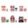 Naruto Shippuden Mega Cat Project Nyaruto! Sammelfiguren Mega Cat Diner 3 cm Sortiment (6)