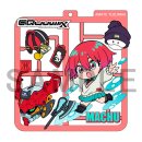 Mobile Suit Gundam GQuuuuuuX Plat Collection Anhänger Sortiment (4)