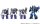 Transformers Dramatic Capture Series Actionfiguren 4er-Pack Decepticons Part 1 17 cm