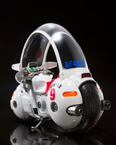 Dragon Ball S.H. Figuarts Fahrzeug mit Figur Bulmas Motorcycle Hoipoi Capsule No. 9 17 cm