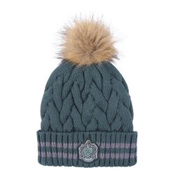 HaHarry Potter Beanie Pompon Slytherin Dark Green