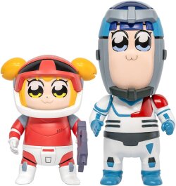Pop Team Epic Vinyl Figuren 2er-Pack Chibi Creature Popuko & Pipimi Spacesuit Ver.
