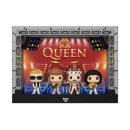 Queen POP Moments Deluxe Vinyl Figuren 4er-Pack Wembley...