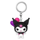 Hello Kitty POP! Vinyl Schlüsselanhänger 4 cm Kuromi(BLN) Display (12)