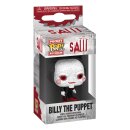 Saw Pocket POP! Vinyl Schlüsselanhänger 4 cm Billy the Puppet Display (12)