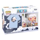 One Piece POP! & Tee Vinyl Figur & T-Shirt Set Luffy Fifth Gear Größe M