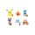 Pokémon Plüschfiguren Series 3 20 cm Sortiment (6)