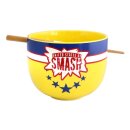 My Hero Academia Ramen-Schüssel mit Stäbchen...