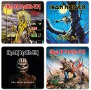 Iron Maiden Untersetzer Pack (4)