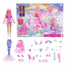 Barbie Adventskalender mit Puppe Fantasy