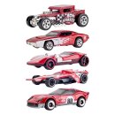 Hot Wheels Diecast Modellautos 5er-Pack 1/64 80th...