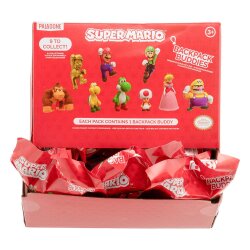 Super Mario Taschenanhänger Backpack Buddies Mystery Bags Display (24)