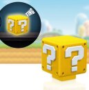 Super Mario Nachttischlampe mit Sound Fragezeichen-Block...